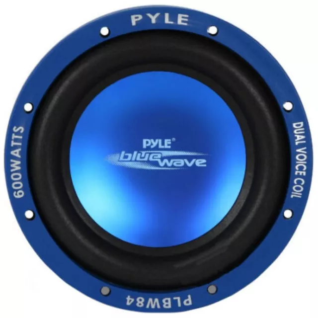 1 Pyle PLBW84 Caisson de Basse 300 Watts RMS 8 " 20 CM Dvc 4+ 4 Ohm 200 MM Sub