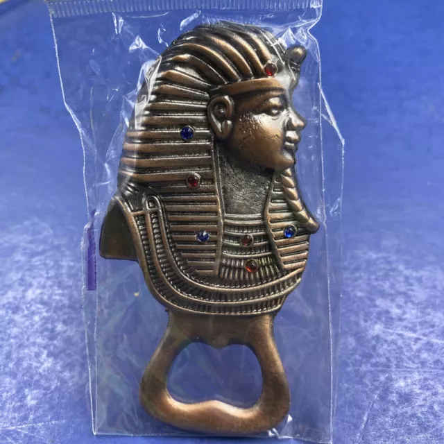 Souvenir From Egypt High Class Key Decorative Egyptian Pharaoh Magnet - New