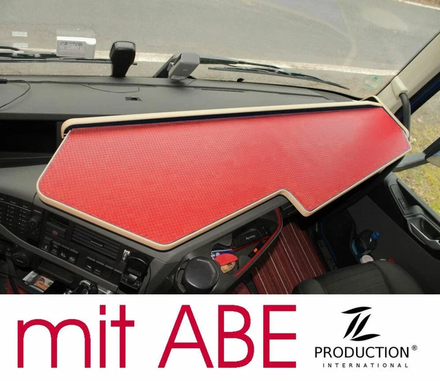 Étagère Volvo FH4 - Table TV Et Support Ordinateur Portable Pour Camion - 2 Tiroirs De Rangement