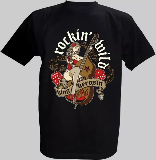 King Kerosin T-Shirt Rockin' Wild - Rockabilly