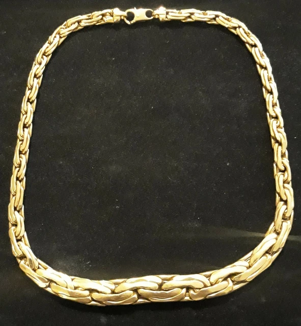 Collier Ras De Cou 30cm En Argent Plaqué Or Jaune + Extension 7.5cm - Jewellerybox