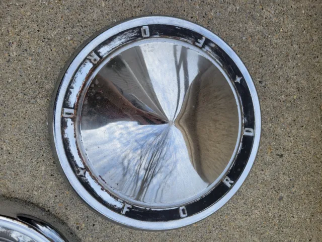 Vintage 1960 1961 Ford Galaxie Hubcaps