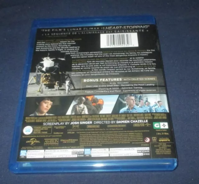 First Man (Blu-ray/DVD, 2008, 2-Disc Set, Canadian) 3