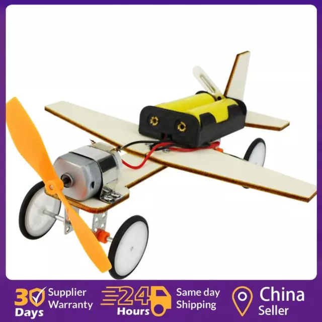Student School Wood Aircraft Toy Educational DIY Toys Birthday Crafts Gifts ☘️