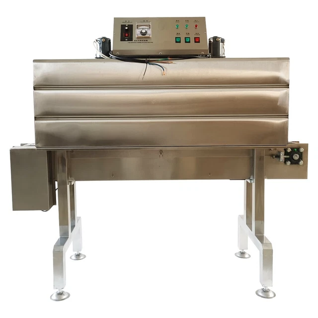 220V  Automatic Label Shrinking Machine Bottle Label Thermal Shrinkage Machine