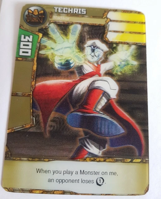 TRADING CARD TECHRIS Redakai Conquer the Kairu 2011 Holographic Spin £1