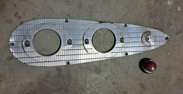 1957-59 Dodge Station Wagon D100  Taillight Bezel Sierra Sweptside 57 58 1959
