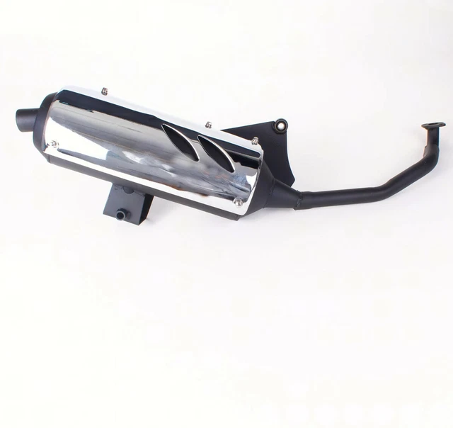 Silencieux D'échappement Complet Pour Moto Et Scooter, Tuyau De