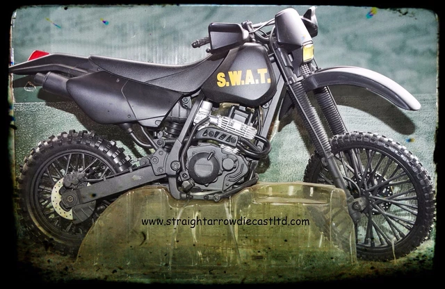 【当店限定販売】 HONDA RAY NEW XR 1:6 Motorcycle Police Bike Dirt SWAT 400R ミリタリー