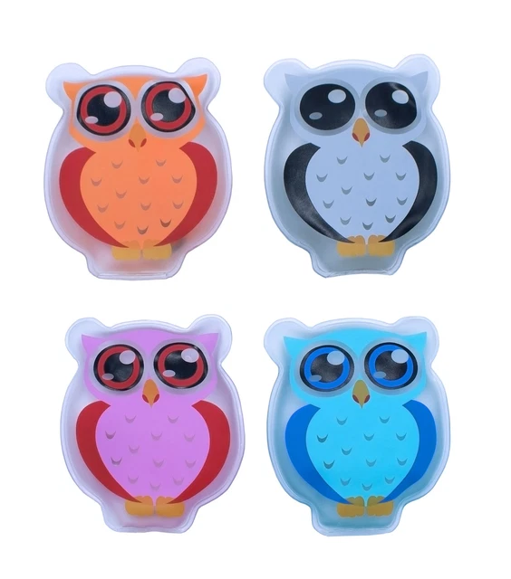 Vexyra Handwärmer 4er Set - Wiederverwendbare Wärmepads Mit Pinguin & Eisbär Design