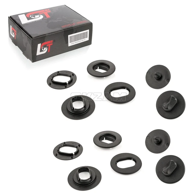 Kit Alfombrillas Alfombra Clips de Fijación Soporte para Seat Córdoba Ibiza