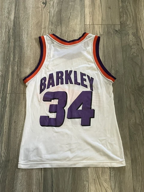 CHARLES BARKLEY CHAMPION Phoenix Suns Jersey #34 Size 36 Used $44.99