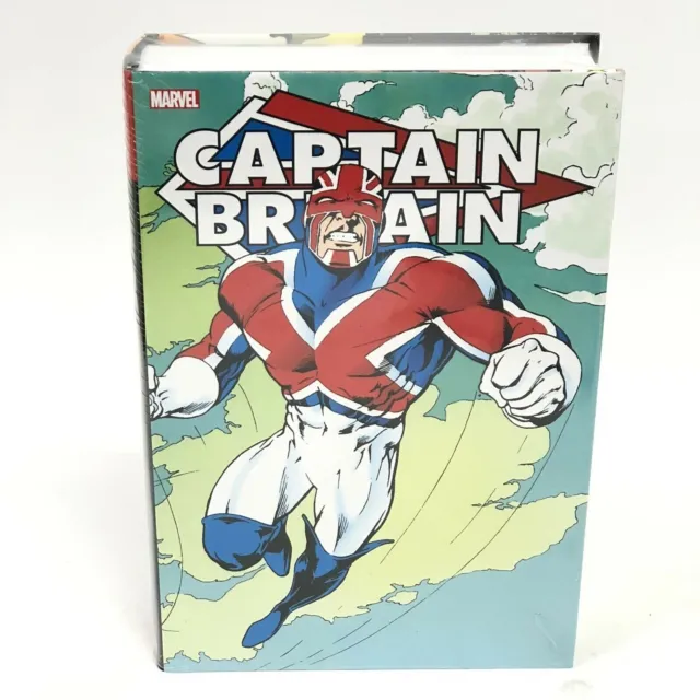 Captain Britain Omnibus Alan Davis Cover New Marvel Comics HC Hardcover Sealed