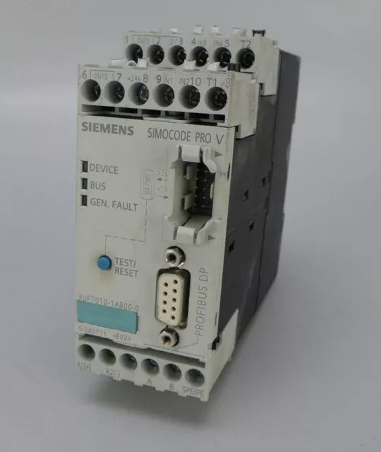 .MU70 Siemens Simocode Pro V 3UF7010-1AB00-0 Profibus DP