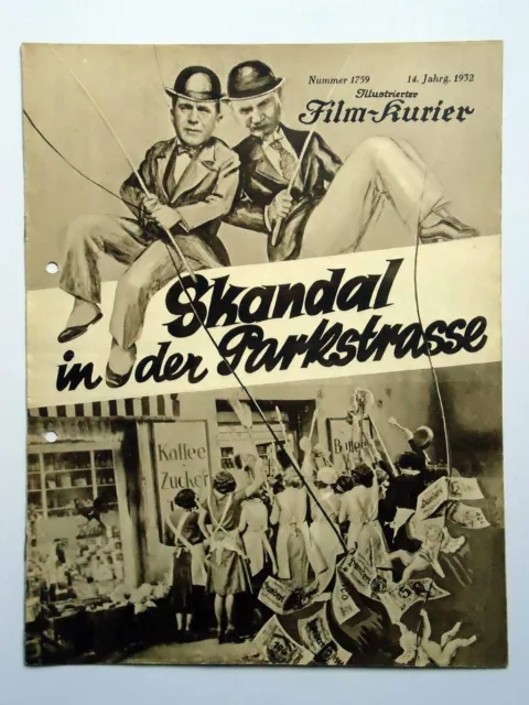 Skandal in der Parkstrasse - Illustrierter Film Kurier - BFK 1759 gelocht