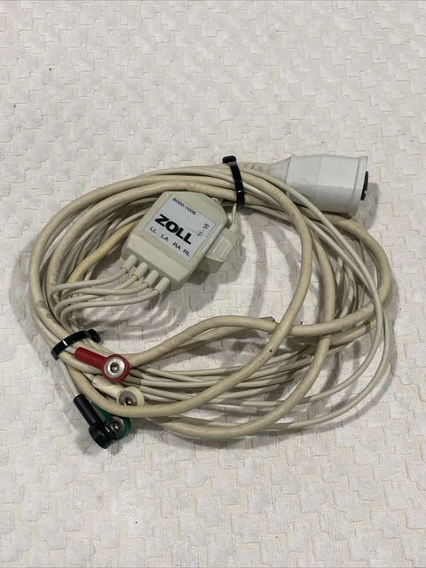 Zoll Limb Patient Cable ECG Defibrillator Cable 8000-1006