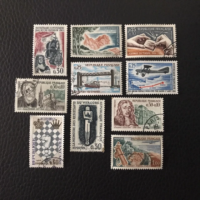 Lot De Timbres De France Années 1960-1980 - 100€ De Cote Catalogue, Neufs Sans Charnière