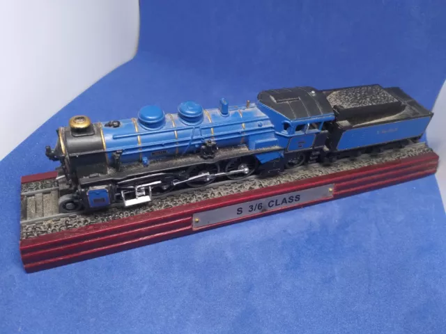 Atlas Editions Static Locomotive Model S 3/6 Class On Plinth Train Railwayana