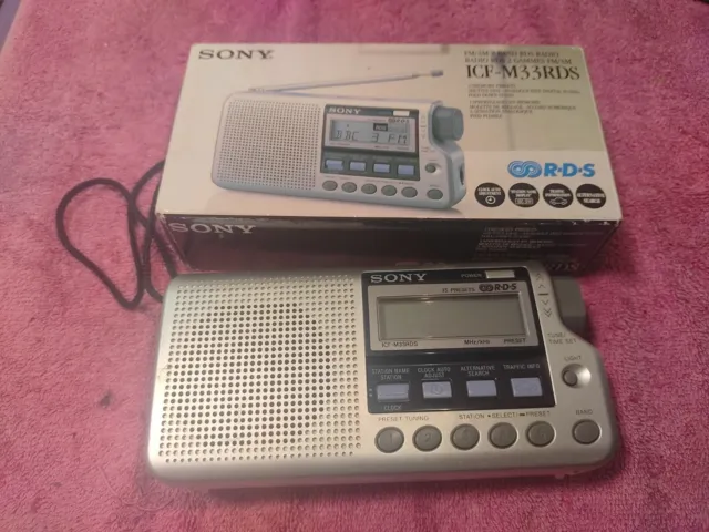 Radio Sony Icf-M33Rds