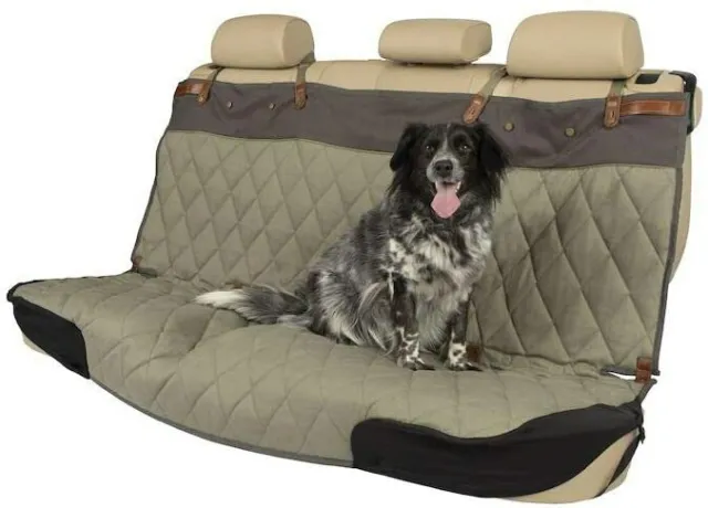 PetSafe Solvit 62433 Happy Ride Quilted Bench Green Washable Padded Seat Cover