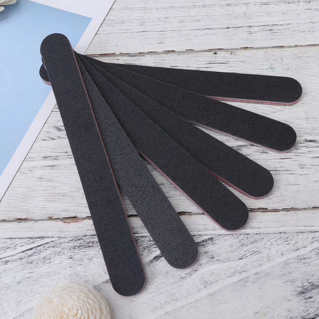 6 PCS/Set Professional Washable Buffer File Nail Files Round 2