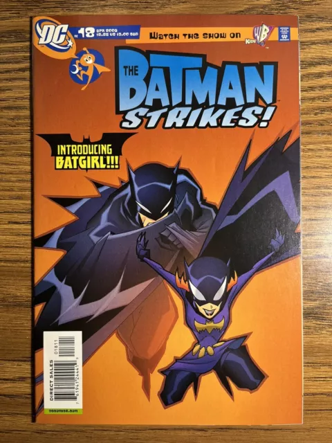 The Batman Strikes! 18 High Grade Newsstand Christopher Jones Cover Dc 2006