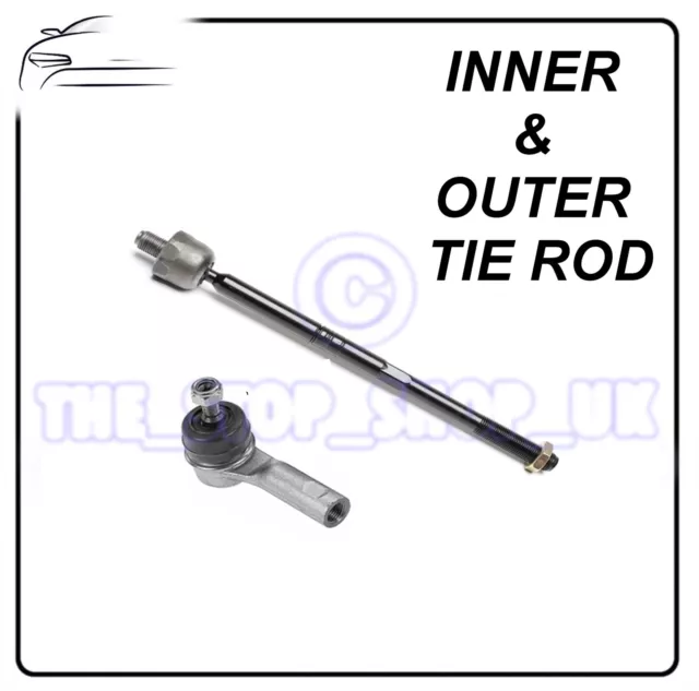 Vauxhall Combo, Tigra, Corsa B -97 Inner & Outer Tie Rod End Steering Track Rod