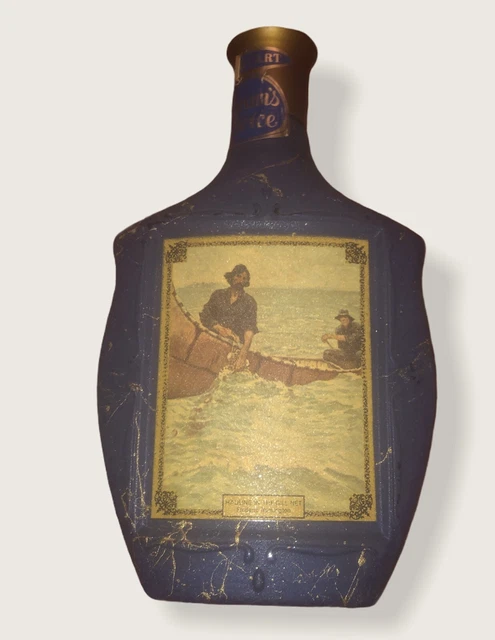 Jim Beam Beam’s Choice “Hauling In The Gill Net” Vintage Collectible Decanter