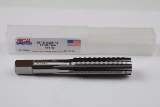 5/8 X 24 Nef Hsg H3 6 Flute Taper Tap-Usa-Regal  (H-1-1-6)