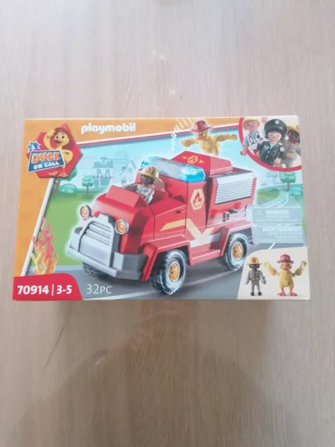 Playmobil City Action 70914 Véhicule de pompier