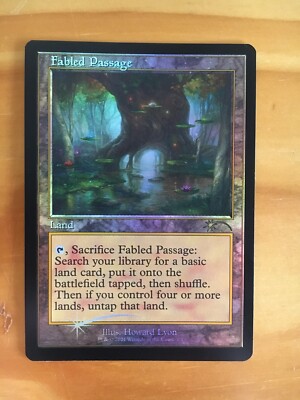 Mtg Love Your Lgs Promos Fabled Passage Retro Frame Foil Nm Eur 11 90 Picclick Fr