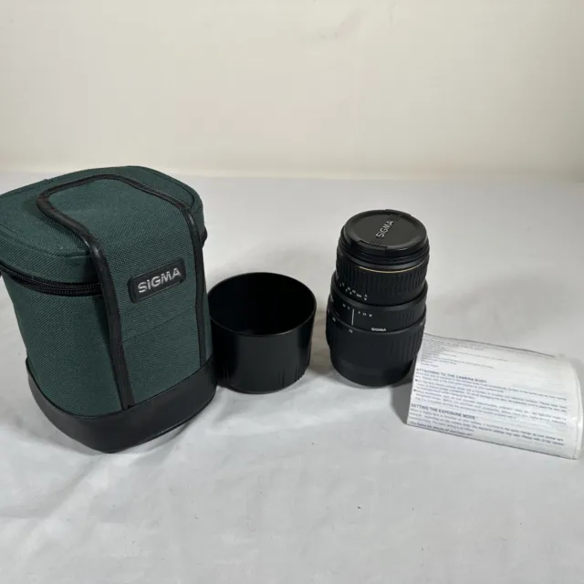 Sigma 70-300mm F4-5.6 D AF APO Macro Super Telephoto Zoom Lens