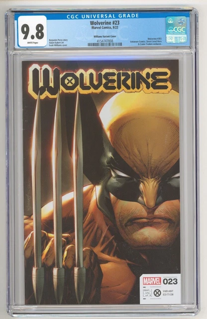 Wolverine #23 Scott Williams Trade Variant CGC 9.8