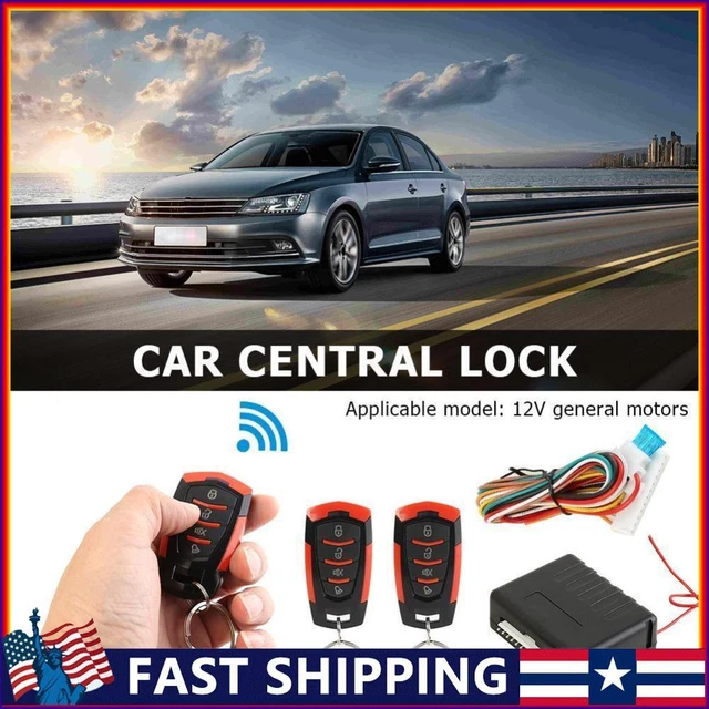 Car Remote Central Door Lock Locking Kit Keyless Entry Alarm System 410/T111