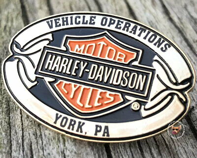Harley Davidson® Vehicle Operations Center Bar & Shield Vest Pin York PA