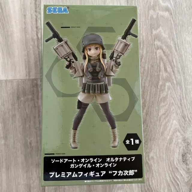Sword Art Online Kirito GGO Premium Figure 19cm Gun Gale Online SEGA Japan  Anime