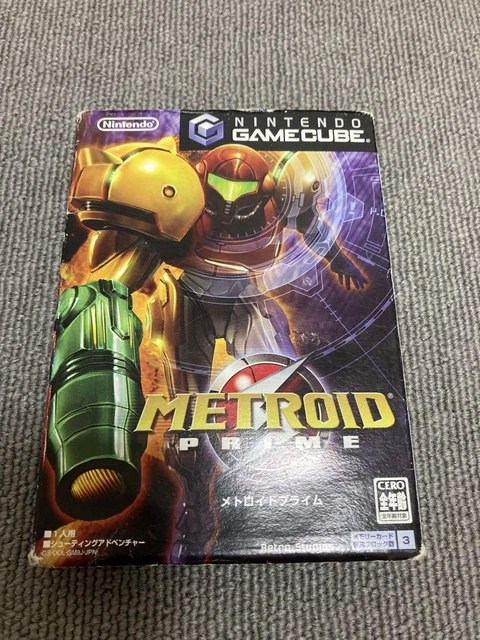 Game Cube GC Metroid Prime Japanese Action Adventure Video Game with Manual USED