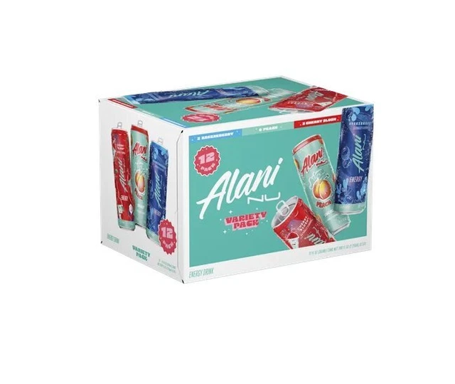 ALANI NU SUGARFREE Energy Drink, 12pack Variety Pack 39.99 PicClick