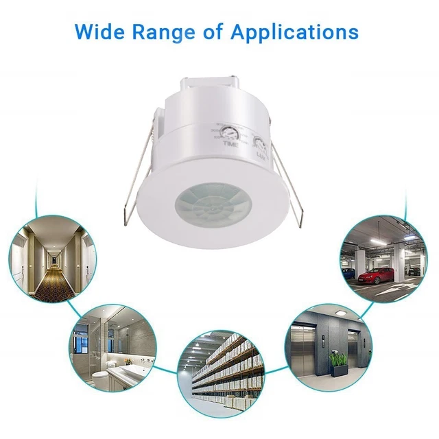 PIR MOTION SENSOR Switch Light 360 Degree Occupancy Recessed Ceiling