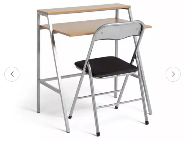 Habitat office desk clearance and chair set