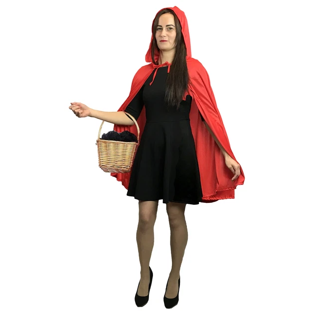 LITTLE RED RIDING Hood Halloween Girls Ladies Costume Fancy Dress World