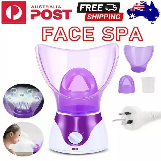 For Nymph Face Spa Home Office Facial Steamer Sauna Pores Skin Deep Cleanse Mist