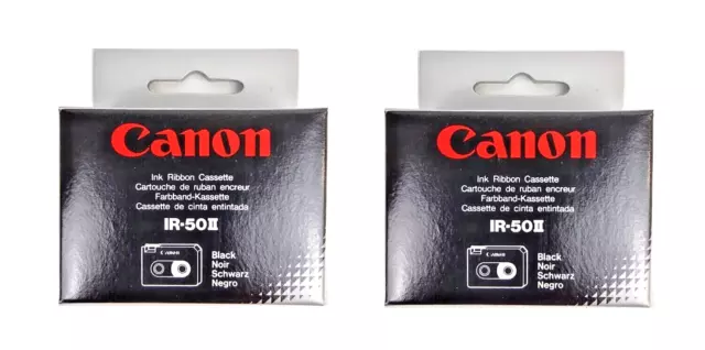 2 x Original Farbband Gr. 410 Canon IR-50 Typestar 2 3 4 5 6 50 S55 Wordboy PW10