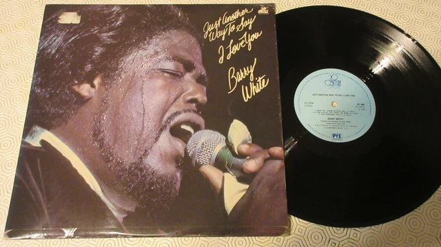 BARRY WHITE JUST Another Way To Say I Love You LP 1975 VG EX EUR 9 BARRY WHITE JUST Another Way To Say I Love You LP 1975 VG EX EUR 9