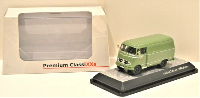 Mercedes L 911 Fourgon Post - Miniature Premium ClassiXXs 1/43 Neuve
