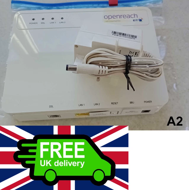 BT OPENREACH VDSL modem FTTC Fibre Fibreoptic EUR 23,04