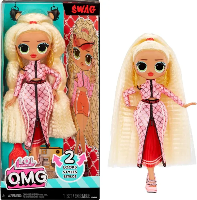 LOL Surprise! Dolls OMG Swag Fashion Doll With 20 Surprises – MGA