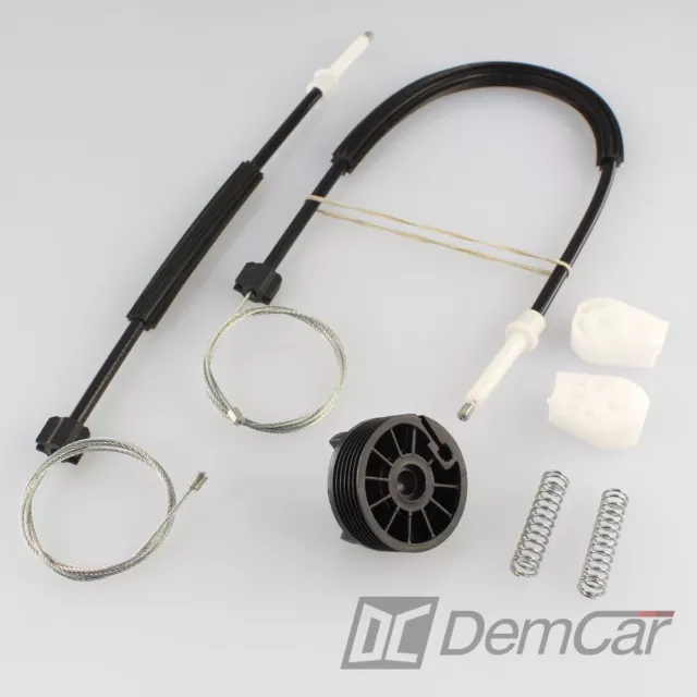 Für RENAULT Megane II 2 Cabrio Fensterheber Reparatursatz Set Kit Hinten Links