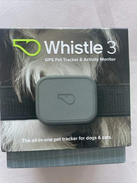 NEW Whistle 3 GPS Pet Tracker and Activity Monitor