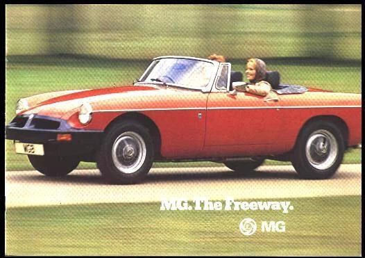 MG MGB MIDGET Mk 3 & V8  BROCHURE B C Manual Part Handbook BMC RANGE
